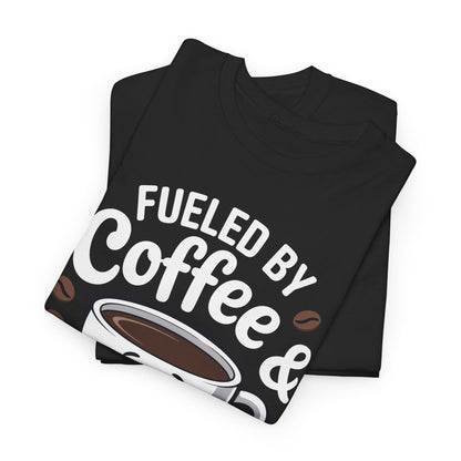 Funny Coffee Lover Fueled by Coffee And Kindness T-Shirt