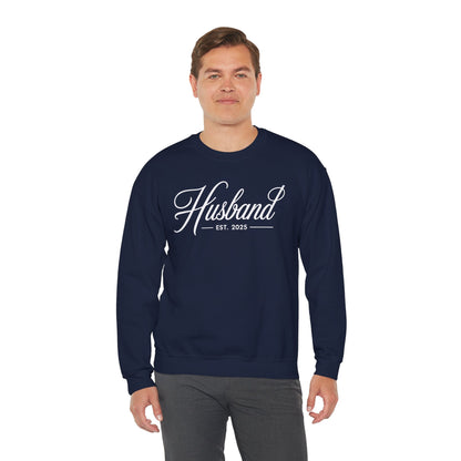 Couples Gifts For Husband And Wife Matching Husband Est 2025 Just Married Honeymoon Wedding  Sweatshirt