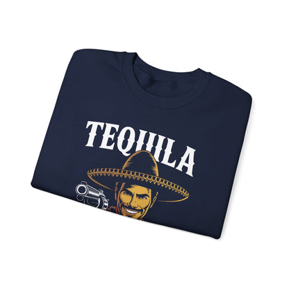 Tequila May Not Be The Answer But It's Worth A Shot Sweatshirt
