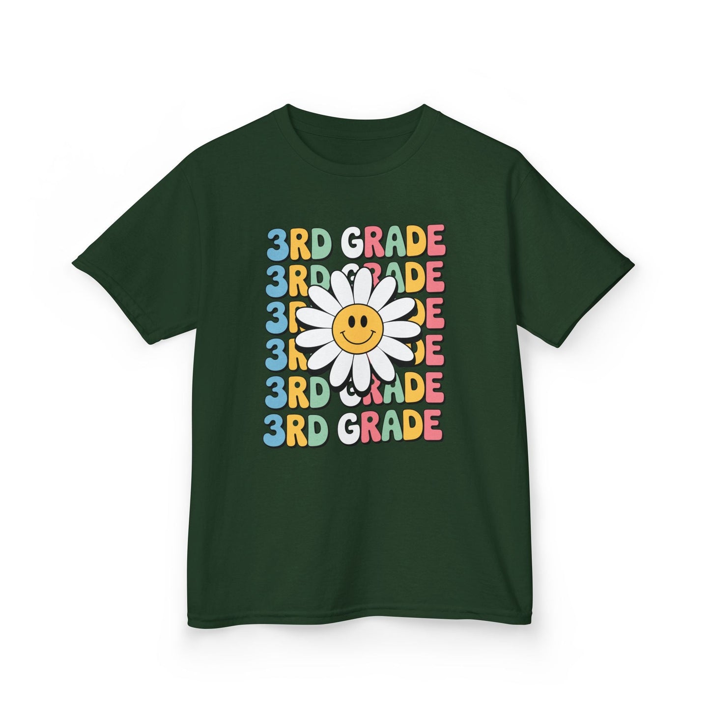 Groovy 3rd Grade Back To School First Day of Third Grade T-Shirt