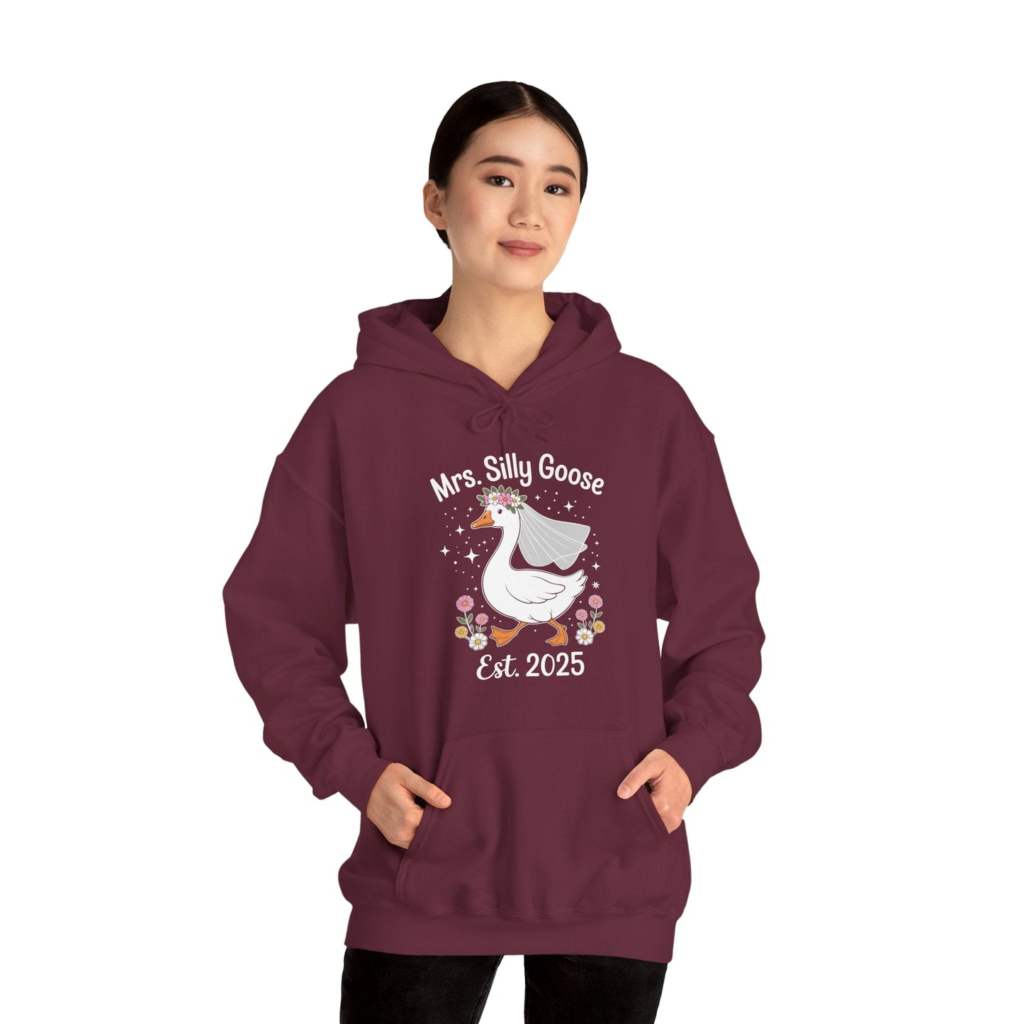 Mrs. Silly Goose Couple Matching Wedding Funny Bride to Be Hoodie