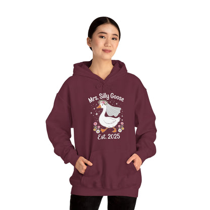 Mrs. Silly Goose Couple Matching Wedding Funny Bride to Be Hoodie
