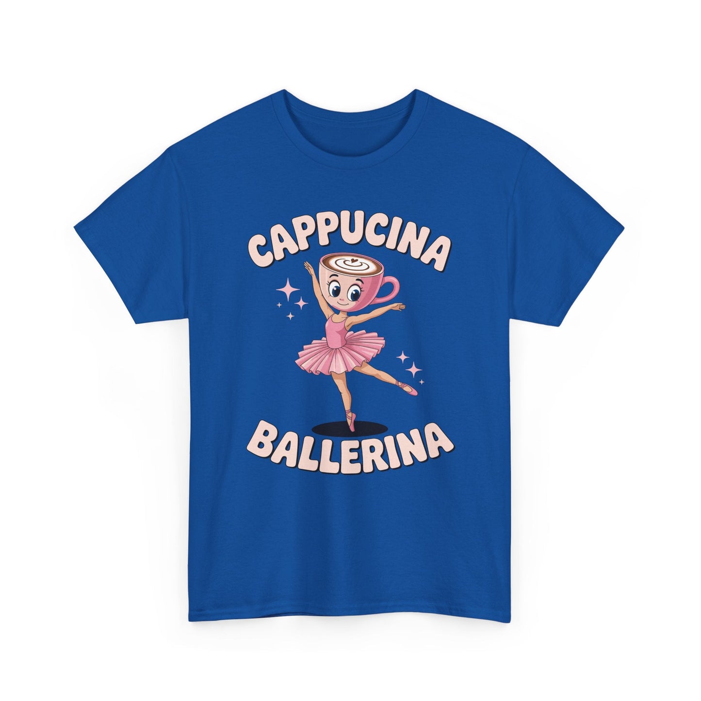 Funny Ballerina Cappuccina Coffee Dance Lovers Italian Meme T-Shirt