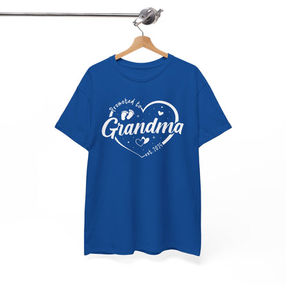 Promoted to Grandma Est 2025 Soon to be Grandma Mothers Day T-Shirt