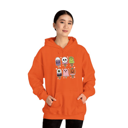 Horror Movie Summer Popsicle Halloween Ice Cream Summer-ween Hoodie for Men Women