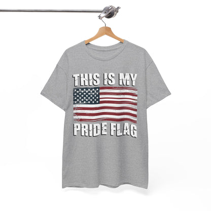 This Is My Pride Flag USA American 4th of July Patriotic T-Shirt