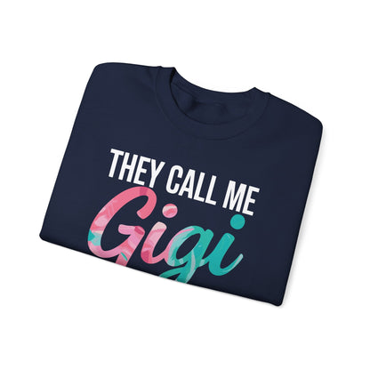 They Call Me Gigi Because Partner In Crime Mothers Day  Sweatshirt