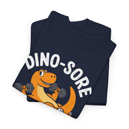 Gym Workout Dino Sore Exercise Fitness Boys Women Men T-Shirt