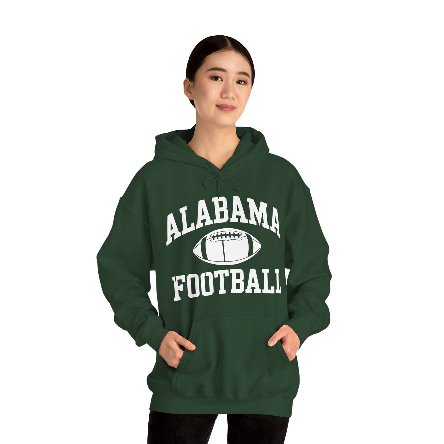 Men's Grey Alabama Football Vintage Distressed Hoodie
