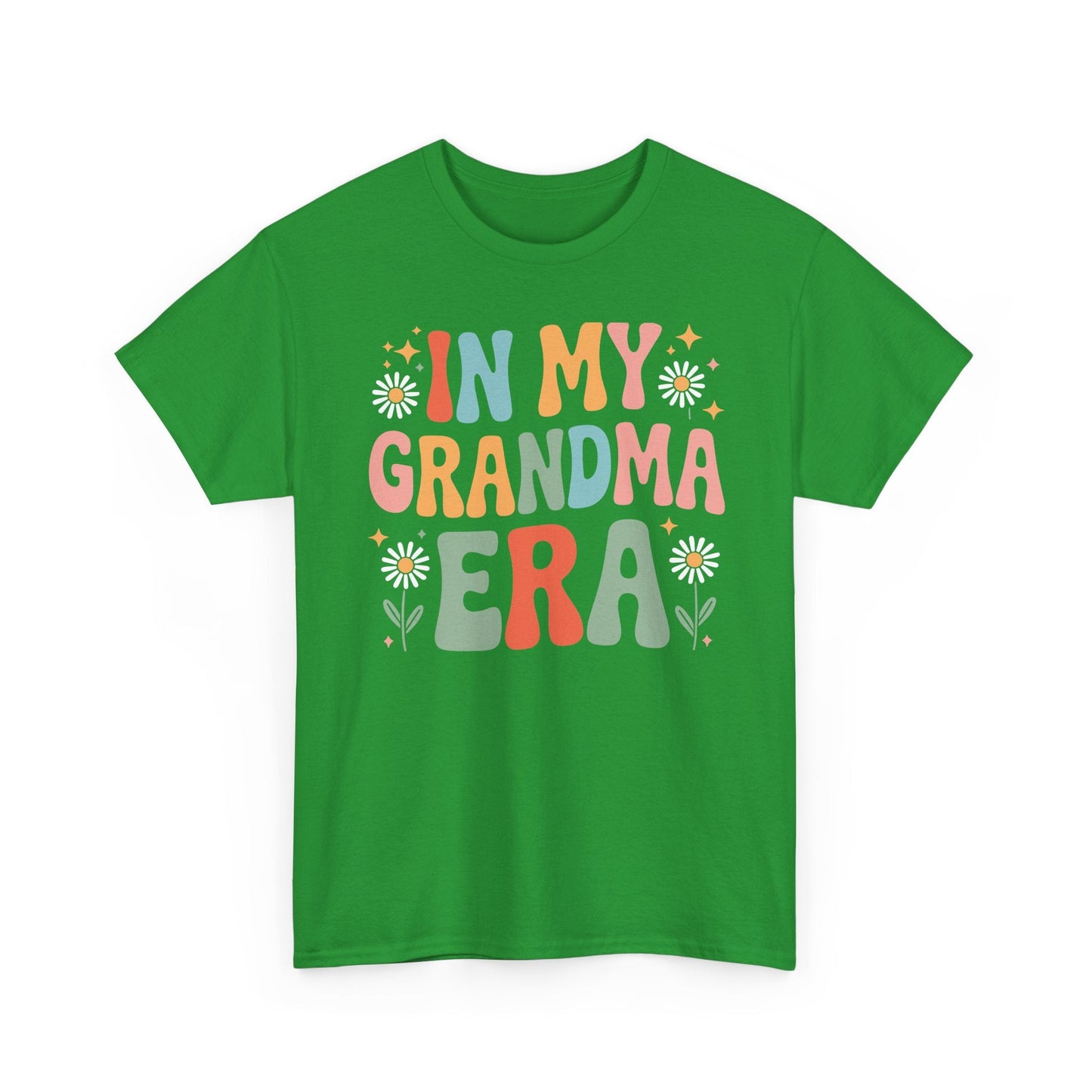 In My Grandma Era Funny Sarcastic Groovy Retro Mothers Day T-Shirt