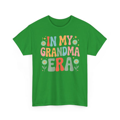 In My Grandma Era Funny Sarcastic Groovy Retro Mothers Day T-Shirt