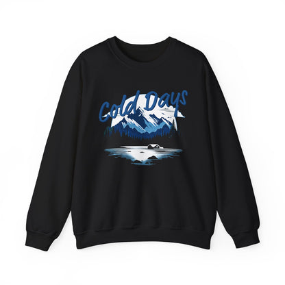 Cold Days Club Retro Aesthetic Sweatshirt