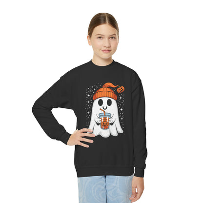Halloween for Kids Cute Fall Ghost Sweatshirt