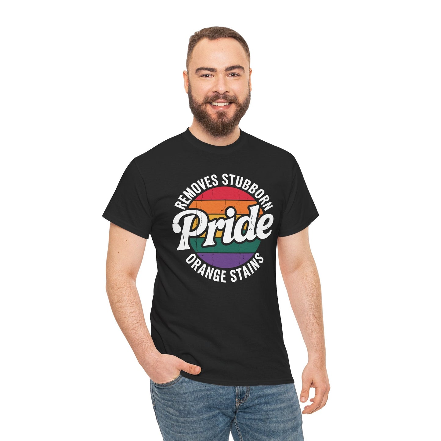 Resist Trump Remove Stubborn Orange Stains Pride Month LGBTQ T-Shirt