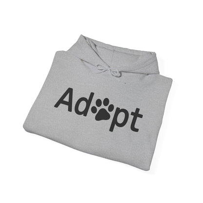 Adopt A Shelter Pet Cat Dog Adoption Animal Rescue Hoodie
