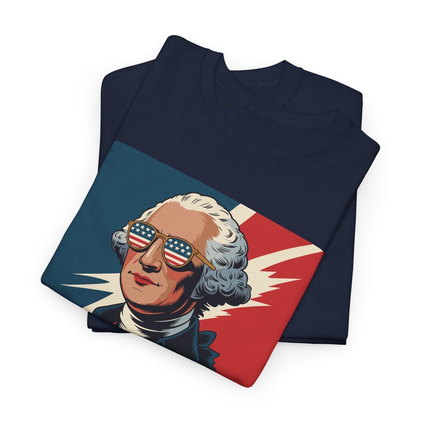 4th Of July 2025 George Washington Bruh. Meme Patriotic T-Shirt