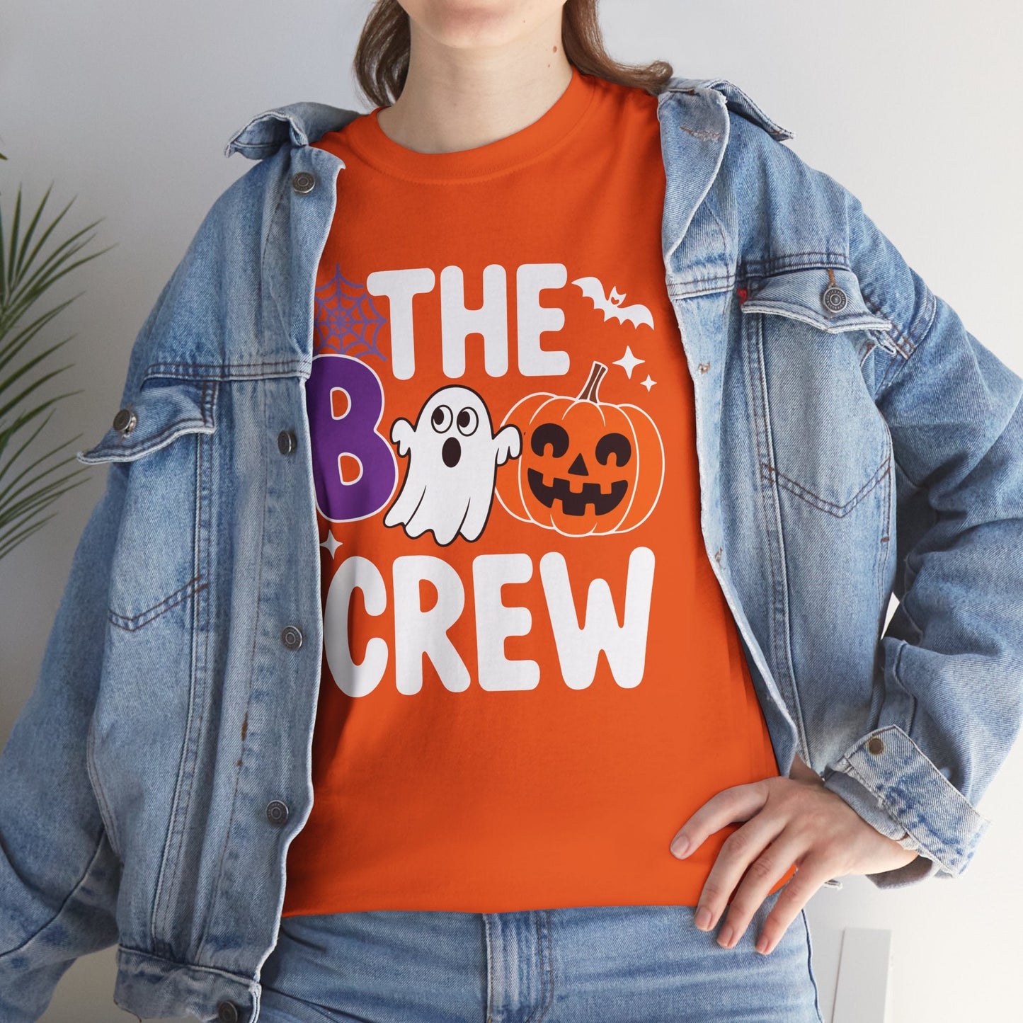 Halloween The Boo Crew Cute Ghost Spooky Family Matching T-Shirt