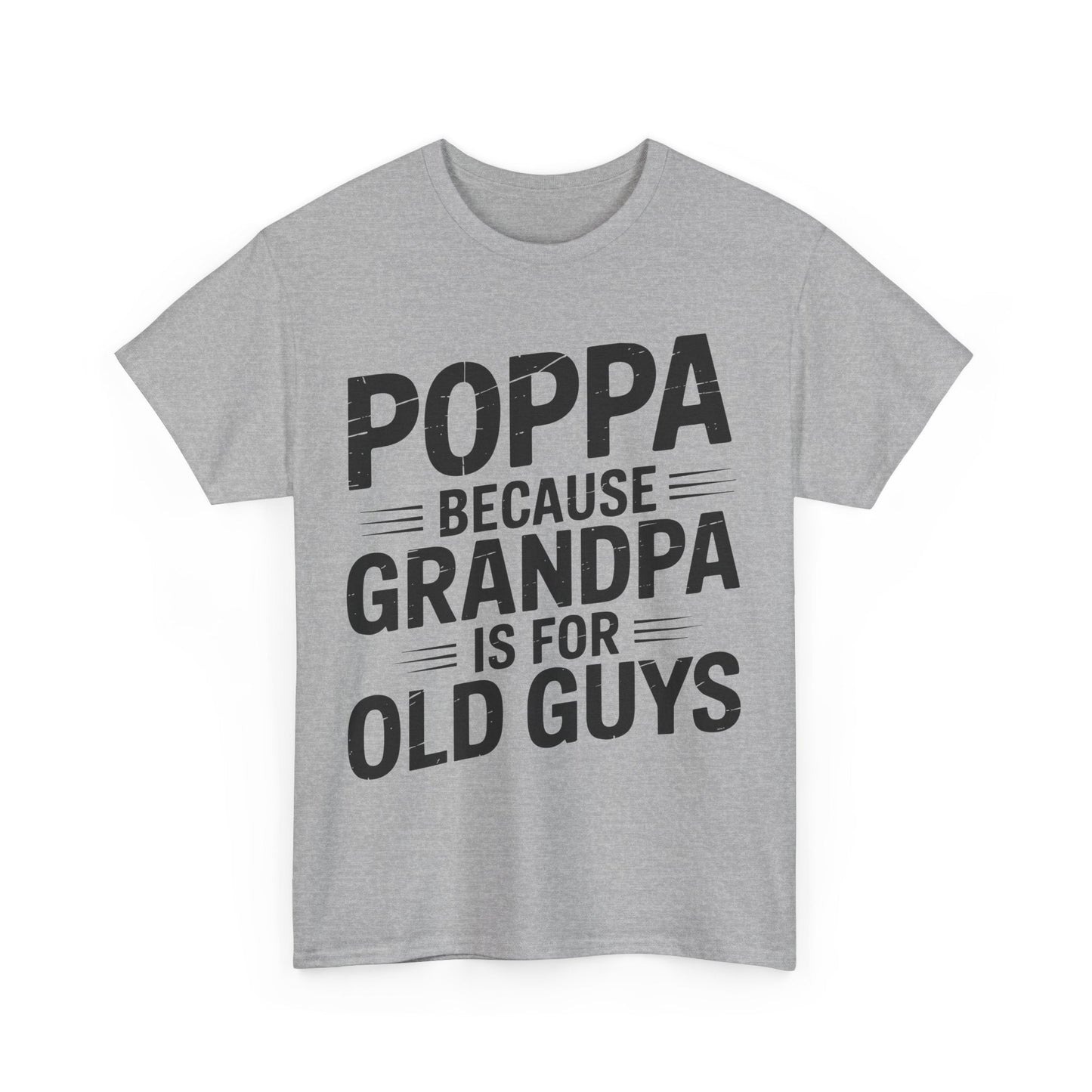 Poppa Grandpa From Grandkids Father's Day Poppa T-Shirt