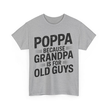 Poppa Grandpa From Grandkids Father's Day Poppa T-Shirt