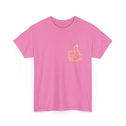 Funny Thumbs Up Emoji Graphic T-Shirt Positive Vibes