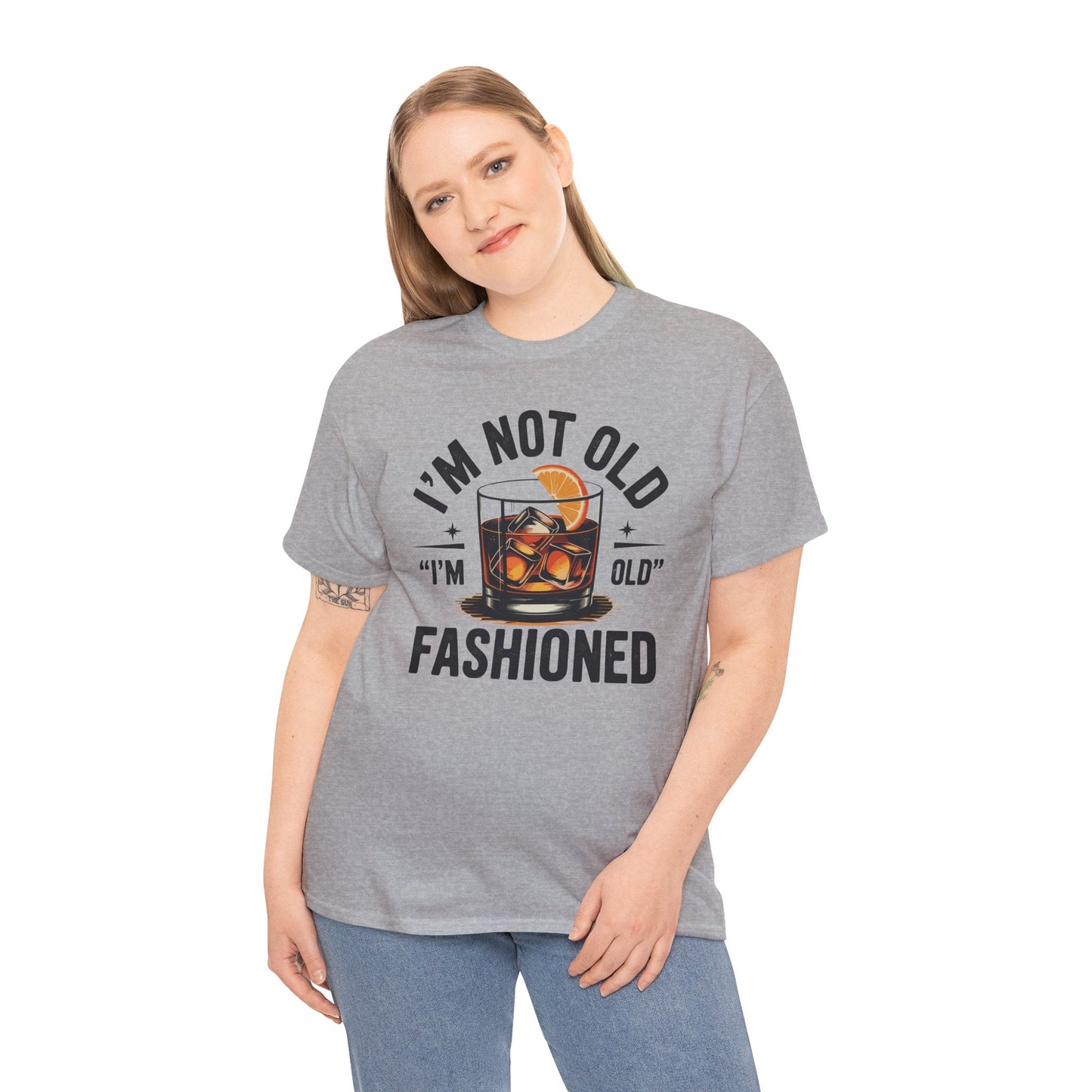 I'm Not Old I'm Old Fashioned Classic Whiskey Lover Vintage T-Shirt