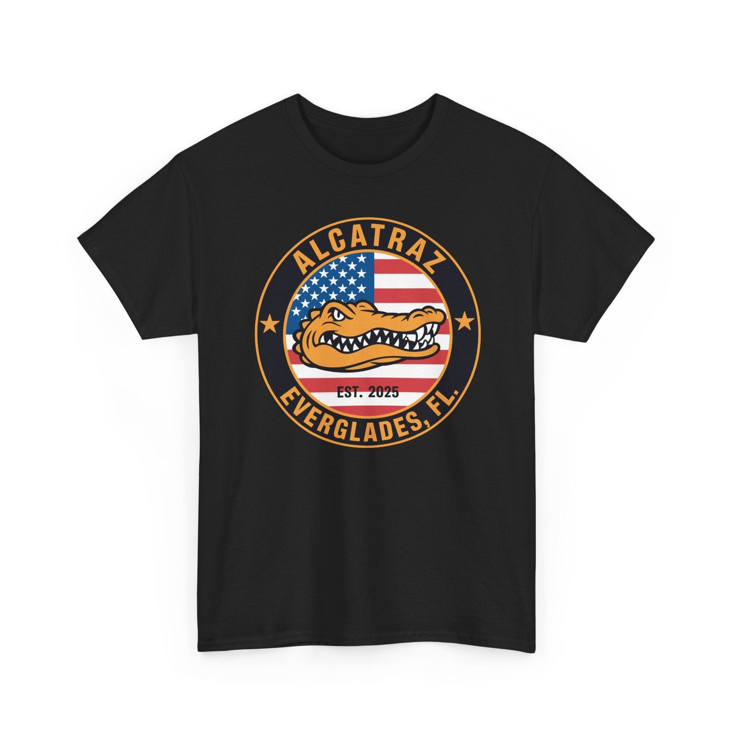Retro Alcatraz Everglades FL EST 2025 T-Shirt