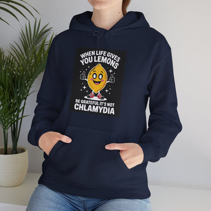 Lemons and Chlamydia Absurd Offensive Meme Sarcastic Edgy Hoodie