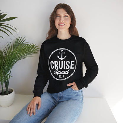 Family Cruise Squad 2025 Summer Vacation Matching Sweatshirt