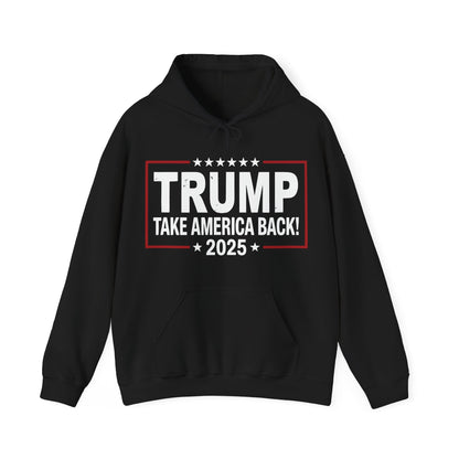 Donald Trump 2025 Take America Back Election Hoodie