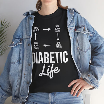 Funny Diabetic Type 1 Diabetes T1D Diabetes Awareness T-Shirt