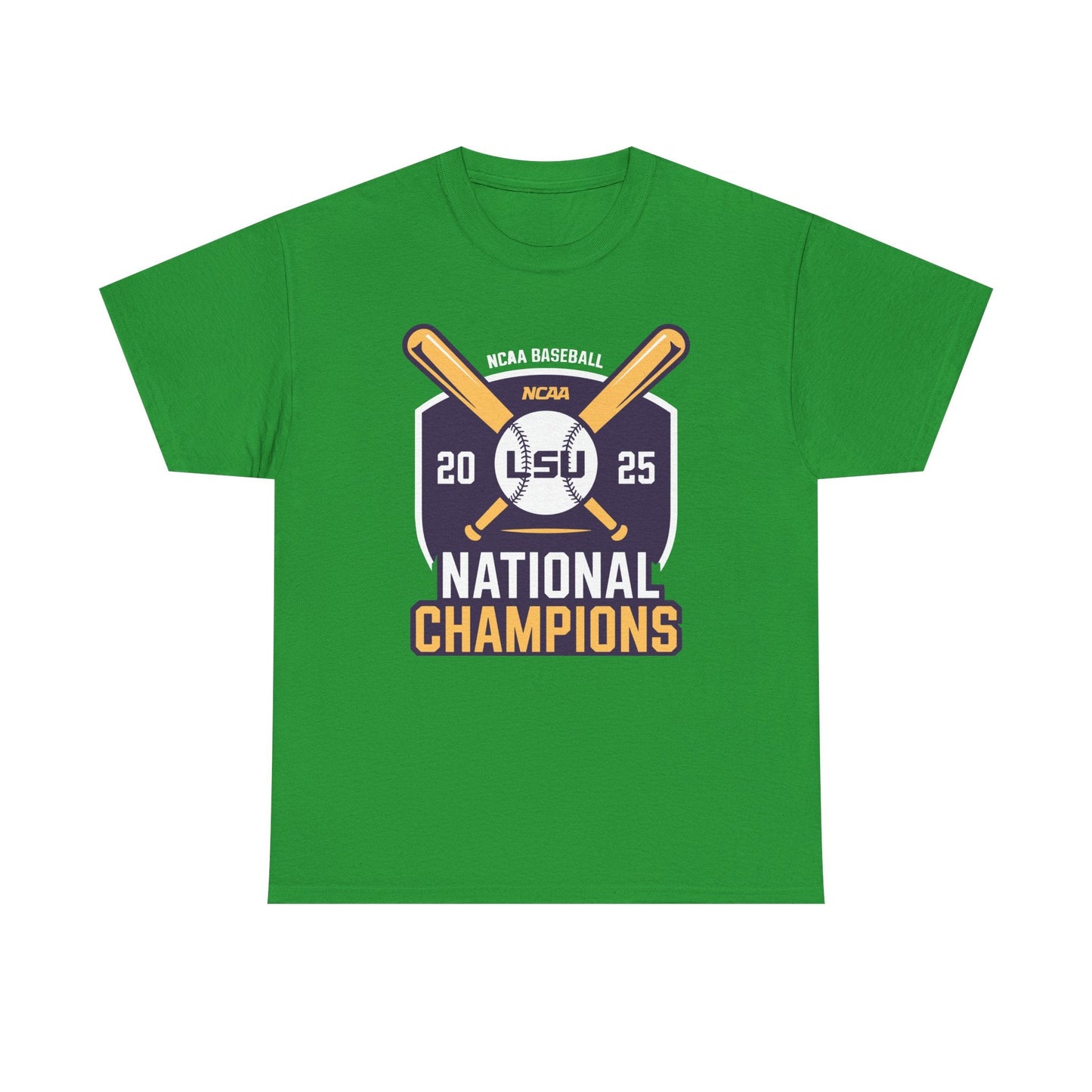LSU Baseball 2025 National Champions Logo T-Shirt