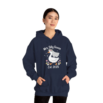 Mrs. Silly Goose Couple Matching Wedding Funny Bride to Be Hoodie