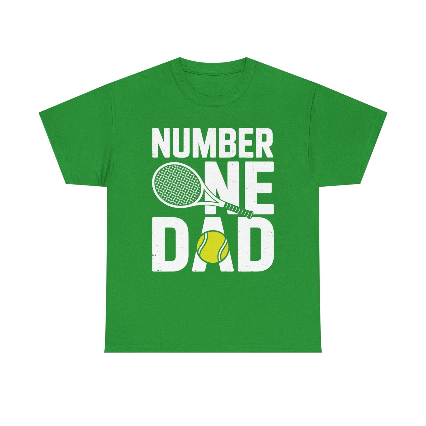 Tennis Dad Number One Daddy with Tennis Sayings Fathers Day T-Shirt
