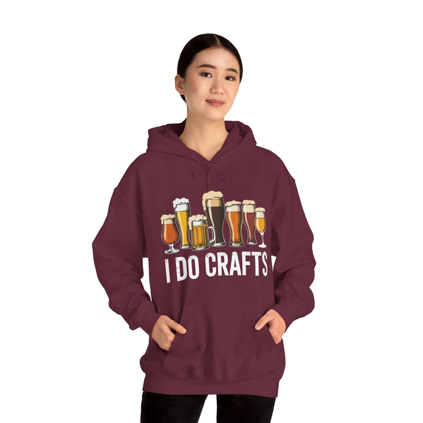 Craft Beer Vintage I Do Crafts Home Brew Art Hoodie