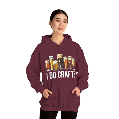 Craft Beer Vintage I Do Crafts Home Brew Art Hoodie