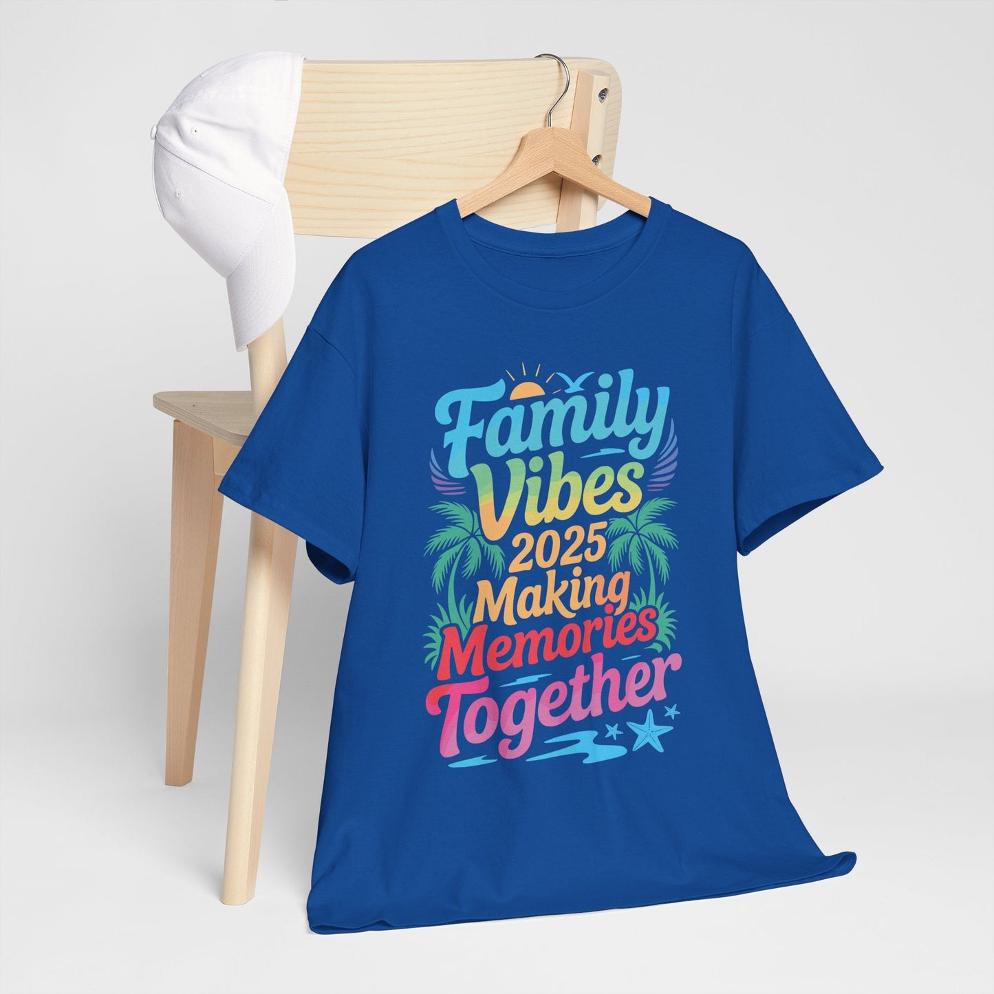 Family 2025 Vibes Family Reunion Vacation Making Memories T-Shirt