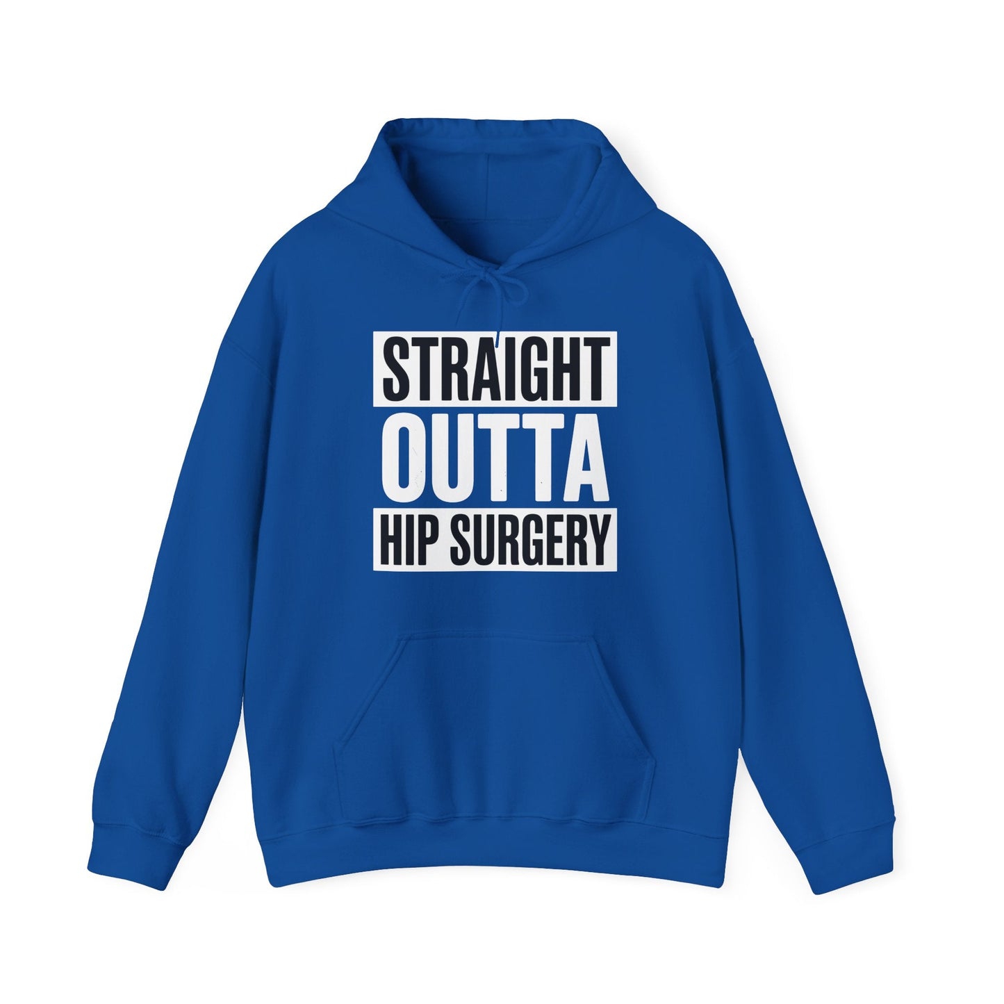 Straight Outta Hip Surgery Get Well Hip Replacement Recovery Hoodie