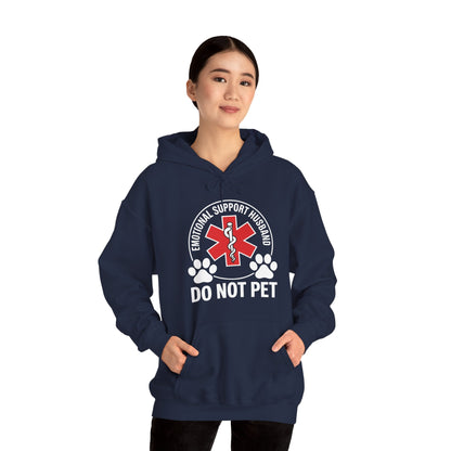 Emotional Support Husband Do Not Pet Hoodie