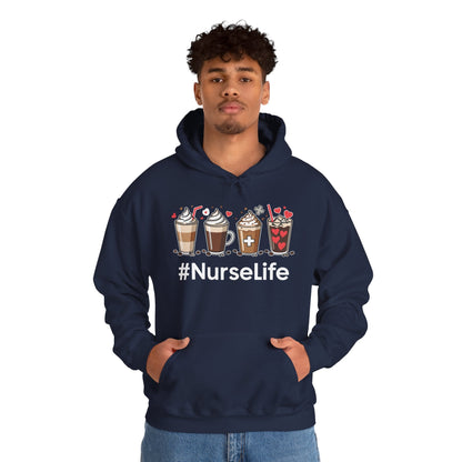 Nurse Life Funny Coffee Nurses Fuel Registered Nurse Medical Hoodie