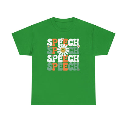 Speech Therapy Retro Speech Language Pathologist Therapist T-Shirt