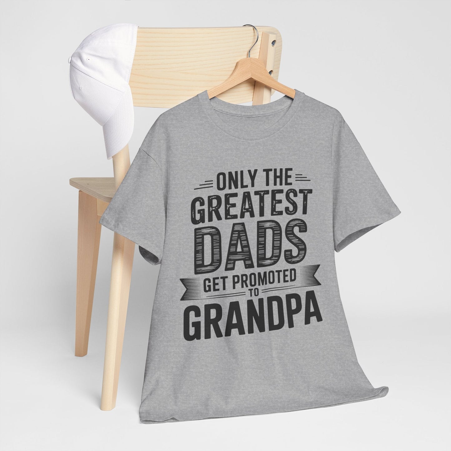 Only The Greatest Dads Get Promoted To Grandpa Shirt Men T-Shirt