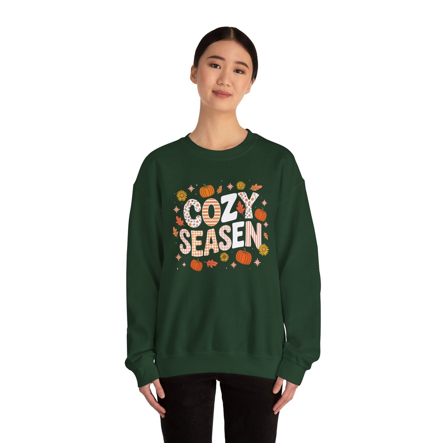 Season Autumn Fall Vibes Halloween Thanksgiving Pumpkin Sweatshirt