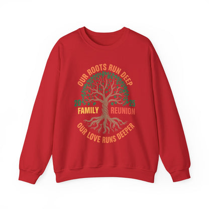 Retro Family Reunion Party 2025 Sweatshirt