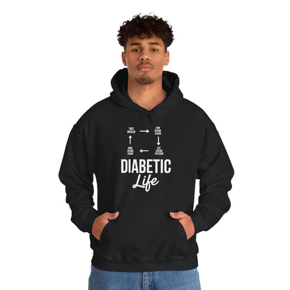 Funny Diabetic Type 1 Diabetes T1D Diabetes Awareness Hoodie