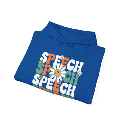 Speech Therapy Retro Speech Language Pathologist Therapist Hoodie