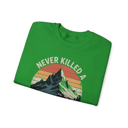 Never Killed A Mountain Lion But I've Choked A Cougar Sweatshirt