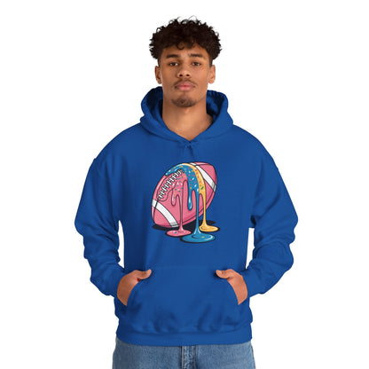 Football Drip For Lineman WR QB RB Ice Cream Sprinkles Hoodie