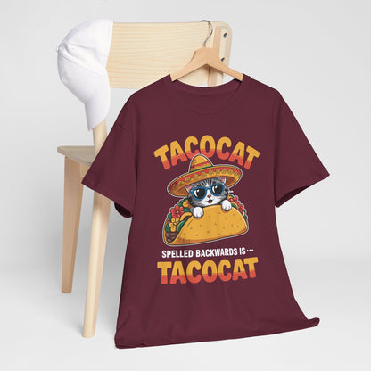 Tacocat Spelled Backwards Taco Cat Cinco De Mayo Sweatshirt Men Women