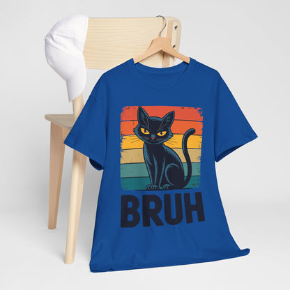 Funny Cat Bruh For Teens Boys Girls Men Women Meme Graphic T-Shirt