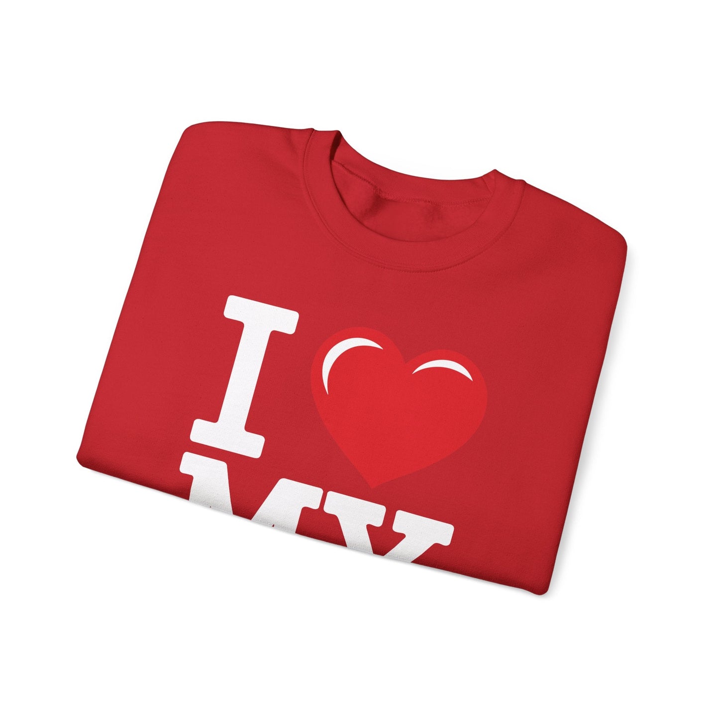 I Love My Mom Mothers Day from Daughter or Son Sweatshirt